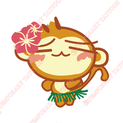 Monkey Customize Temporary Tattoos Stickers NO.8672